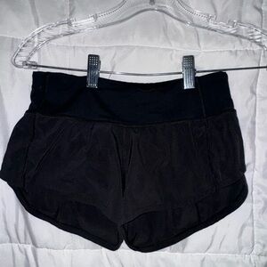 Lululemon Running Shorts. Black Size 0Reg.